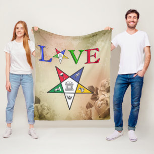  Order of Eastern Star Fleece Blanket