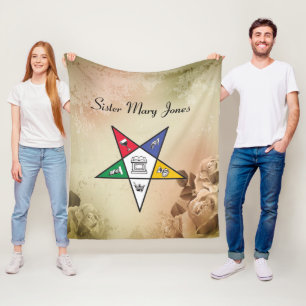  Order of Eastern Star Fleece Blanket
