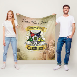  Order of Eastern Star Fleece Blanket