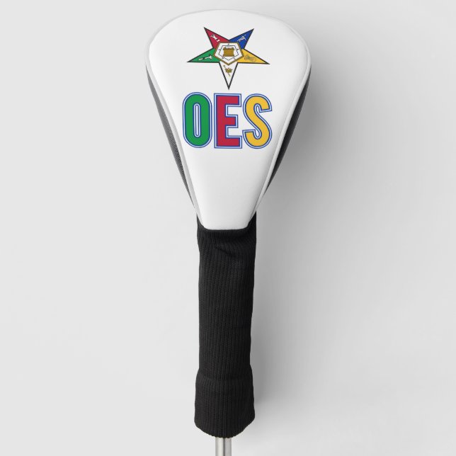 Order of Eastern Star Golf Head Cover (Front)