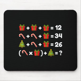 Order Of Operations Quiz Christmas Math Teacher 67 Mouse Mat