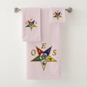 Order of the Eastern Star Bath Towel Set