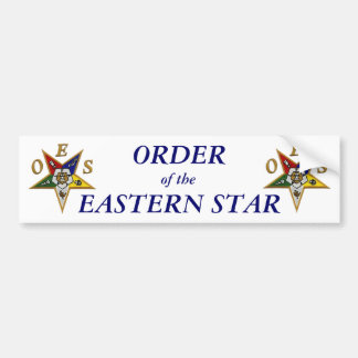 ORDER of the EASTERN STAR Bumper Sticker