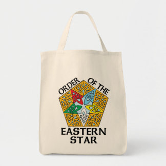 Order of the Eastern Star Celtic Knot design Tote Bag