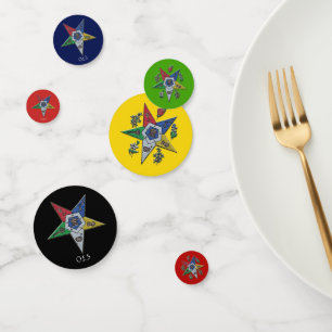 Order Of The Eastern Star Confetti