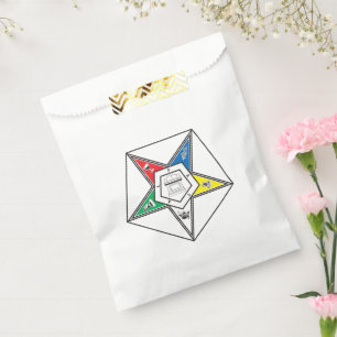 Order of the Eastern Star Emblem Favour Bags