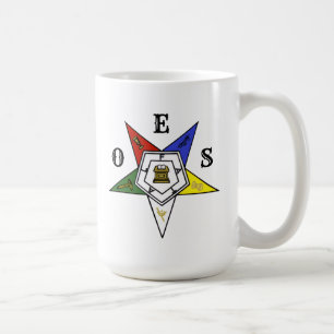 Order of the Eastern Star Emblem of the Order Coffee Mug
