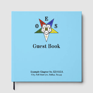 Order of the Eastern Star Emblem of the Order Guest Book