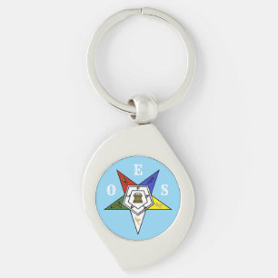 Order of the Eastern Star Emblem of the Order Key Ring