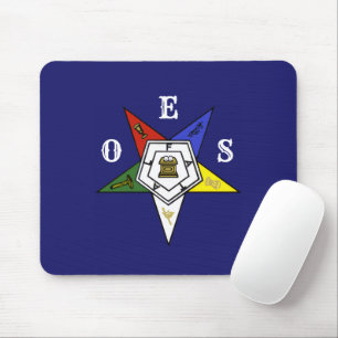 Order of the Eastern Star Emblem of the Order Mouse Mat