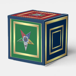 Order Of The Eastern Star Favour Box