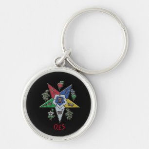 Order Of The Eastern Star Key Ring