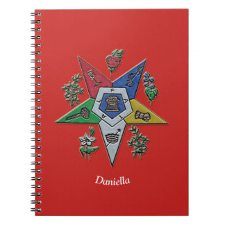 Order Of The Eastern Star Notebook