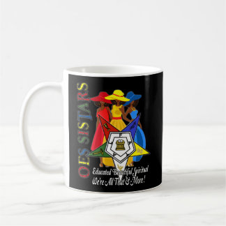Order Of The Eastern Star Oes Ring Diva Sistar Of  Coffee Mug
