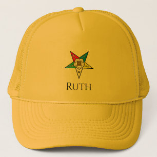 Order of the Eastern Star: Ruth Star Point Trucker Hat