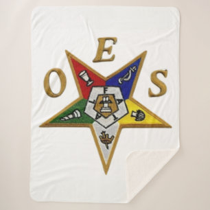Order of the Eastern Star Sherpa Blanket