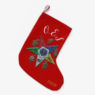 Order Of The Eastern Star Small Christmas Stocking