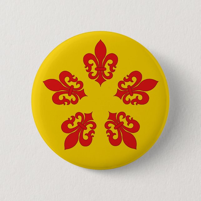 Order of the Fleur de Soleil Button (Front)
