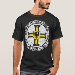 Order of the Knights Teutonic Coat of Arms  T-Shirt