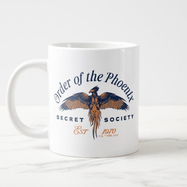 ORDER OF THE PHOENIX Secret Society Graphic Large Coffee Mug (Left)