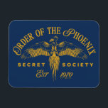 ORDER OF THE PHOENIX Secret Society Graphic Magnet<br><div class="desc">HARRY POTTER™ | Check out this graphic for The Order of the Phoenix Secret  Society!</div>