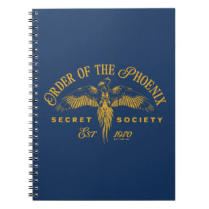 ORDER OF THE PHOENIX Secret Society Graphic Notebook
