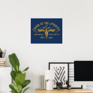 ORDER OF THE PHOENIX Secret Society Graphic Poster