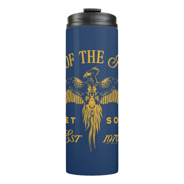 ORDER OF THE PHOENIX Secret Society Graphic Thermal Tumbler (Front)