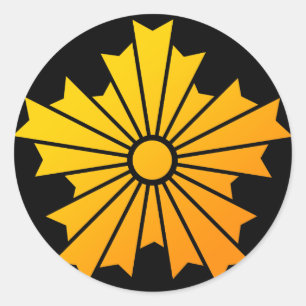 Order of the Rising Sun Classic Round Sticker