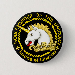 Order of the Unicorn, Allegiance 6 Cm Round Badge