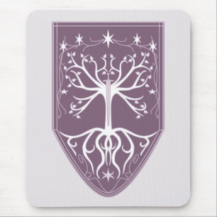 'Order of the White Tree' Crest Mouse Mat