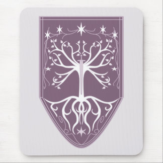'Order of the White Tree' Crest Mouse Mat
