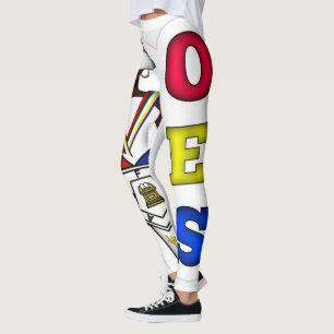 Order or Eastern Star Leggings