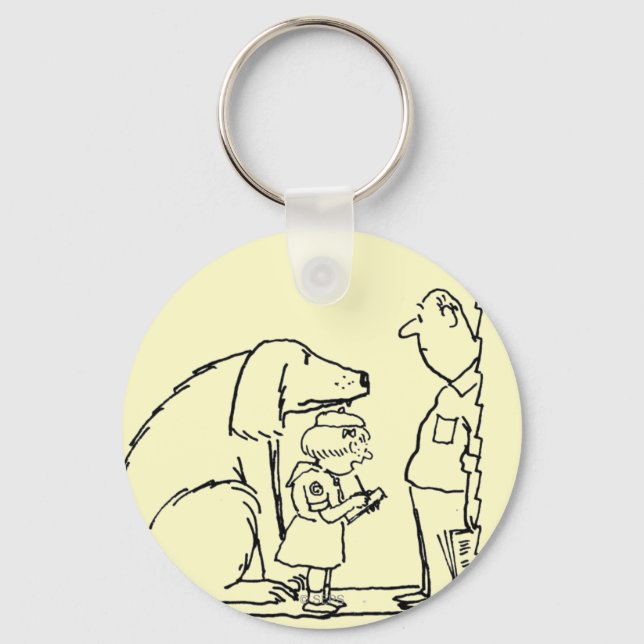 Ordering Cookies Key Ring (Front)