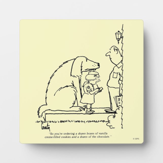 Ordering Cookies Plaque (Front)