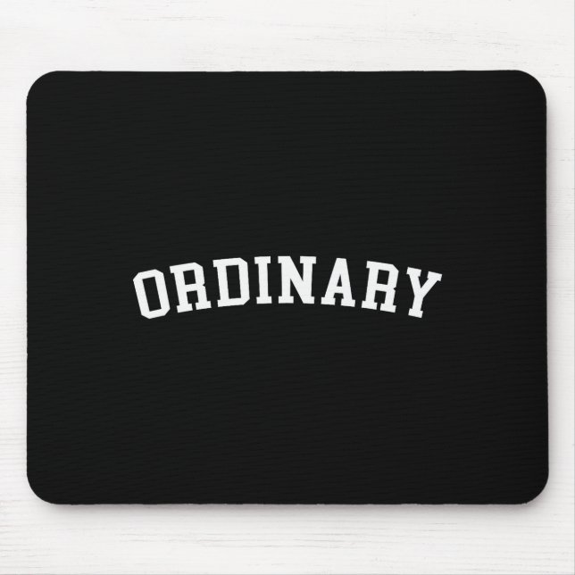 Ordinary  mouse mat (Front)
