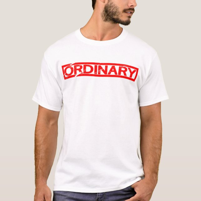 Ordinary Stamp T-Shirt (Front)