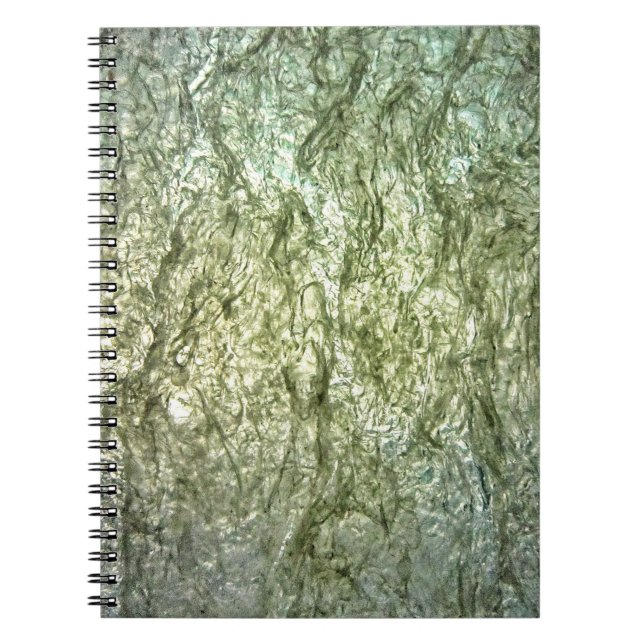 Ordinary white texture Spiral Photo Notebook,Joy  Notebook (Front)