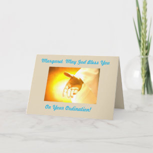 Ordination Card