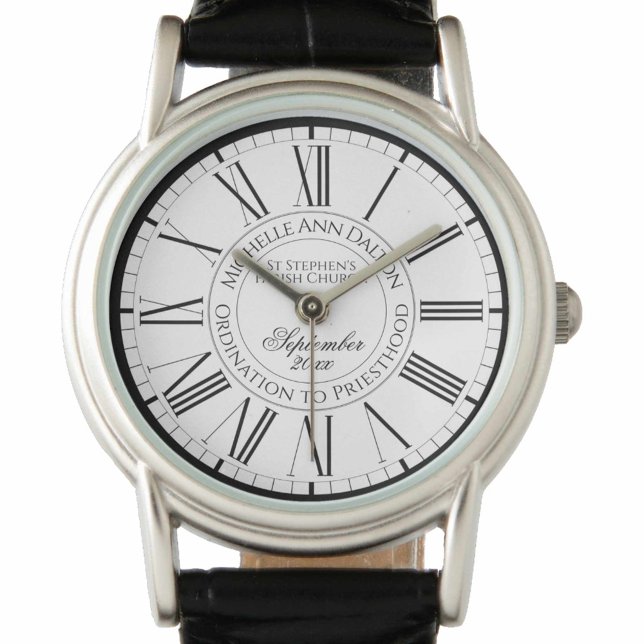 Ordination to Priesthood Personalised Watch (Creator Uploaded)