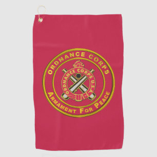 Ordnance Corps Golf Towel