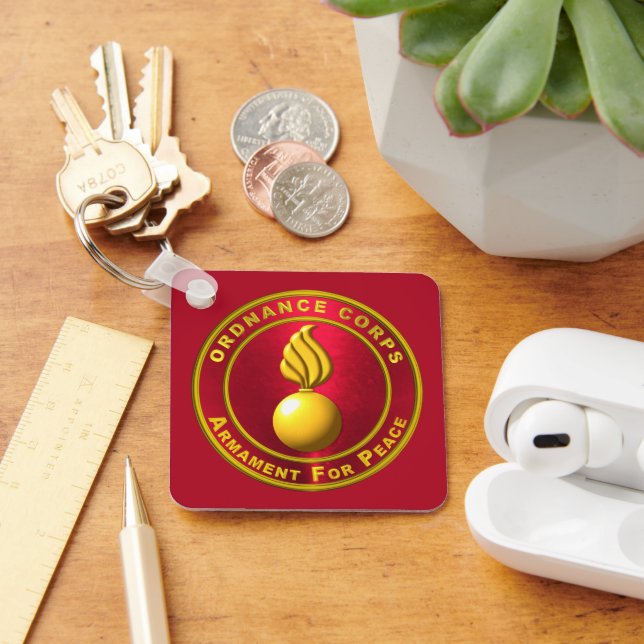 Ordnance Corps Key Ring (Desk)