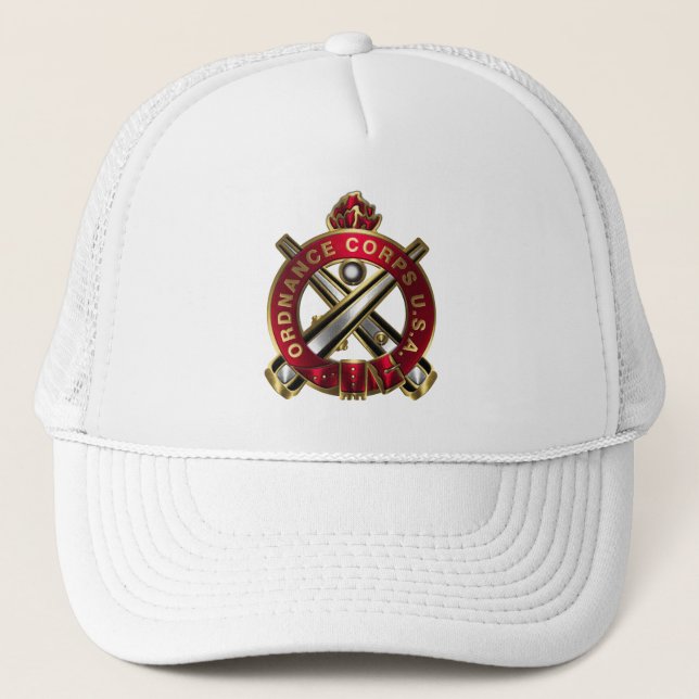 Ordnance Corps Trucker Hat (Front)