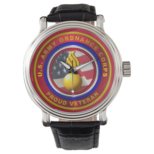 Ordnance Corps Veteran  Watch (Front)