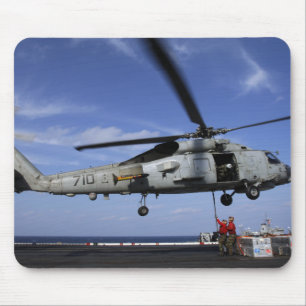 Ordnancemen connect transport cables mouse mat