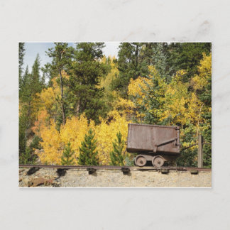 ore cart breckenridge postcard