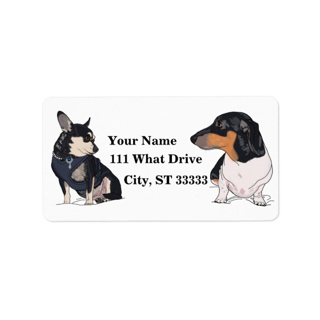 ore pet address labels (Front)