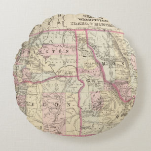 Ore, Wash, Ida, Mont Round Cushion