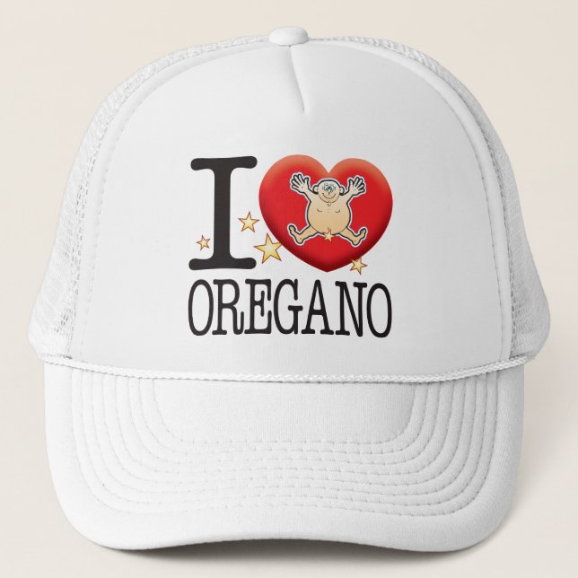 Oregano Love Man Trucker Hat (Front)