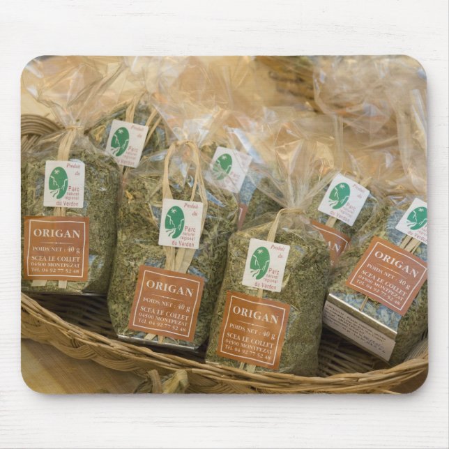 Oregano, Moustiers-Sainte-Marie, Provence, Mouse Mat (Front)